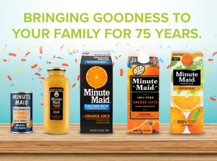 Minute Maid Juice And Juice Drinks Homepage