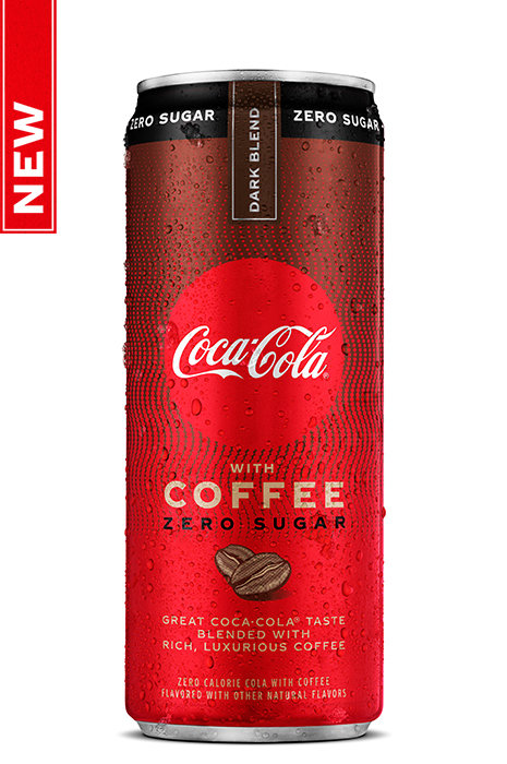 Coca-Cola® with Coffee Dark Blend Zero Sugar | Coca-Cola®