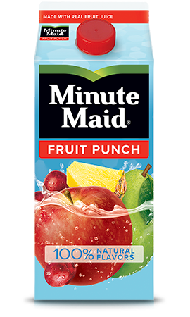 Fruit Punch Lemonade Fruit Drinks Minute Maid