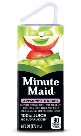 Apple White Grape Juice Kids Juice Drinks Minute Maid